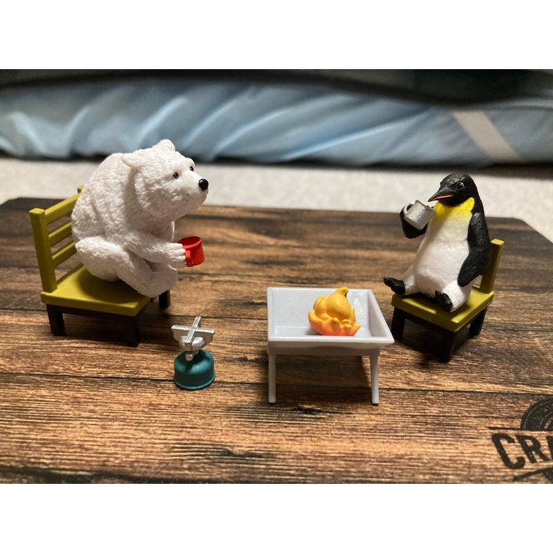 日本 BANDAI 萬代 動物露營公仔場景組06|模型公仔 露營扭蛋 - 富士通販