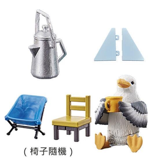 日本 BANDAI 萬代 動物露營公仔場景組06|模型公仔 露營扭蛋 - 富士通販