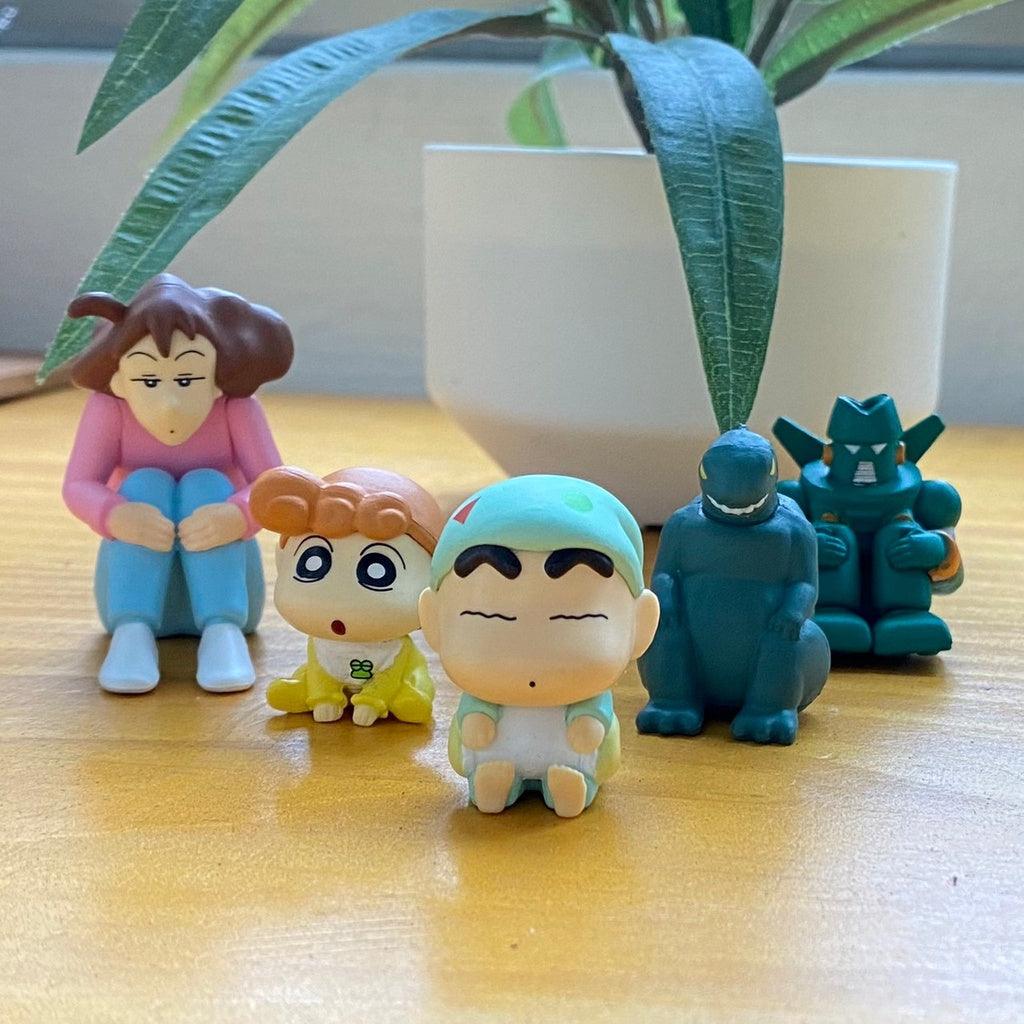 日本 BANDAI 萬代 蠟筆小新 等待公仔P4|扭蛋 蛋糕裝飾 公仔 - 富士通販