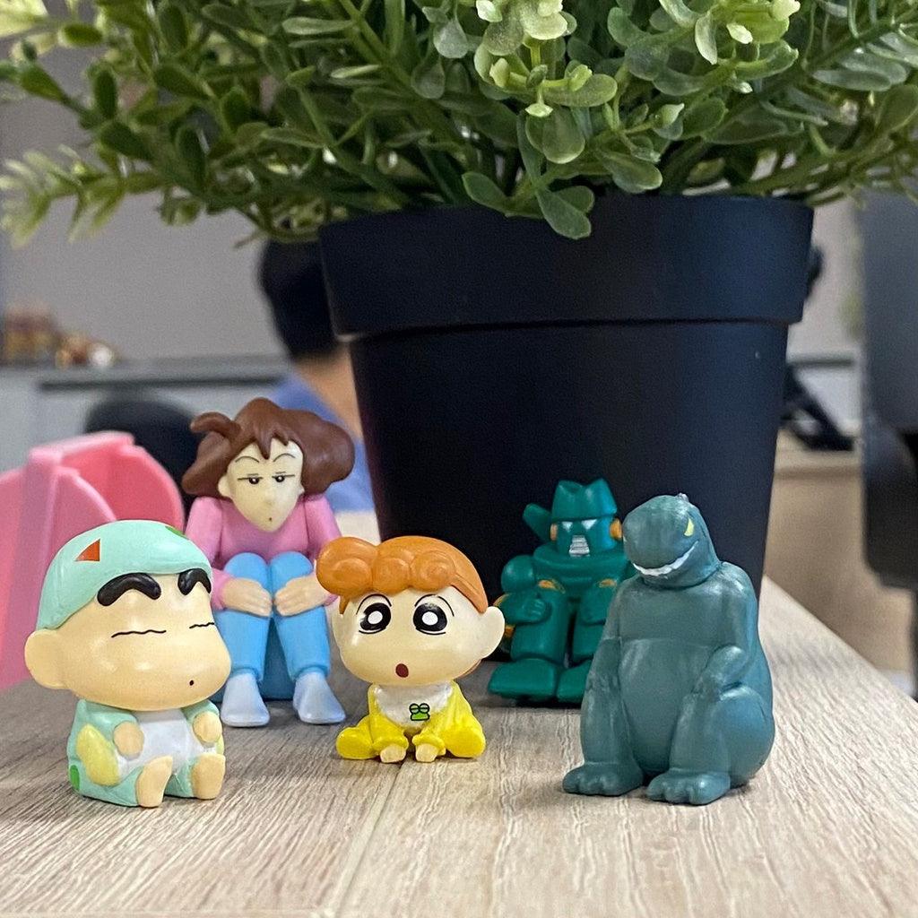 日本 BANDAI 萬代 蠟筆小新 等待公仔P4|扭蛋 蛋糕裝飾 公仔 - 富士通販