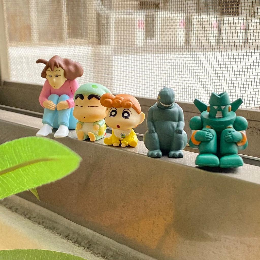 日本 BANDAI 萬代 蠟筆小新 等待公仔P4|扭蛋 蛋糕裝飾 公仔 - 富士通販