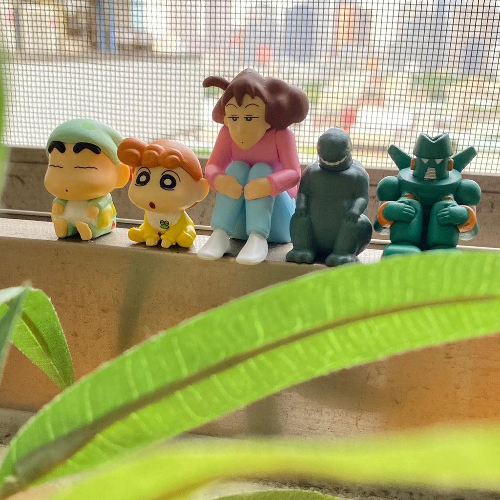 日本 BANDAI 萬代 蠟筆小新 等待公仔P4|扭蛋 蛋糕裝飾 公仔 - 富士通販