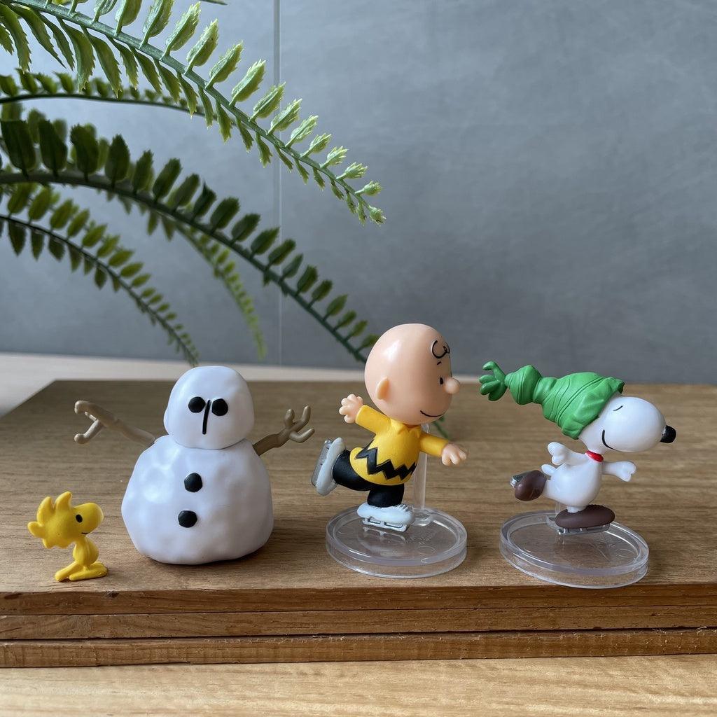 日本 BANDAI 萬代 史努比 排隊扭蛋P5|史努比公仔 蛋糕裝飾 - 富士通販