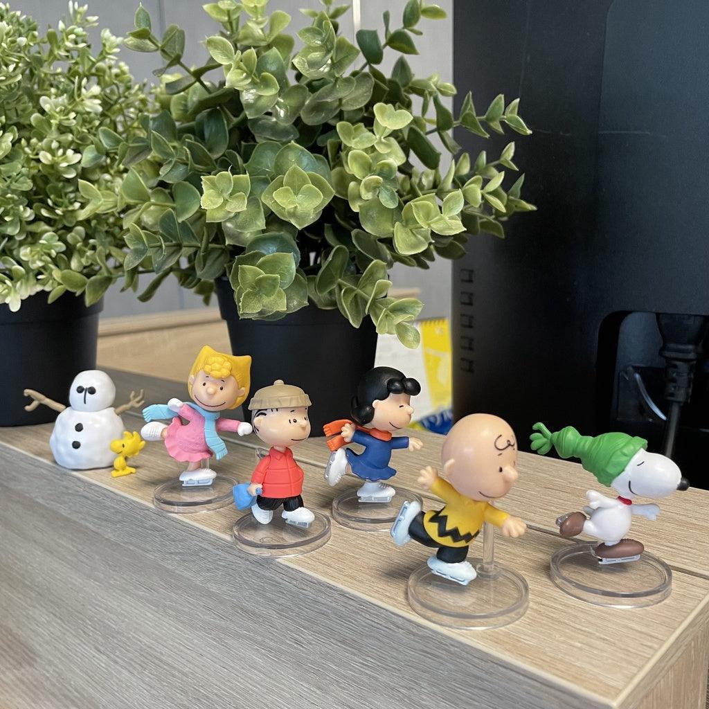 日本 BANDAI 萬代 史努比 排隊扭蛋P5|史努比公仔 蛋糕裝飾 - 富士通販