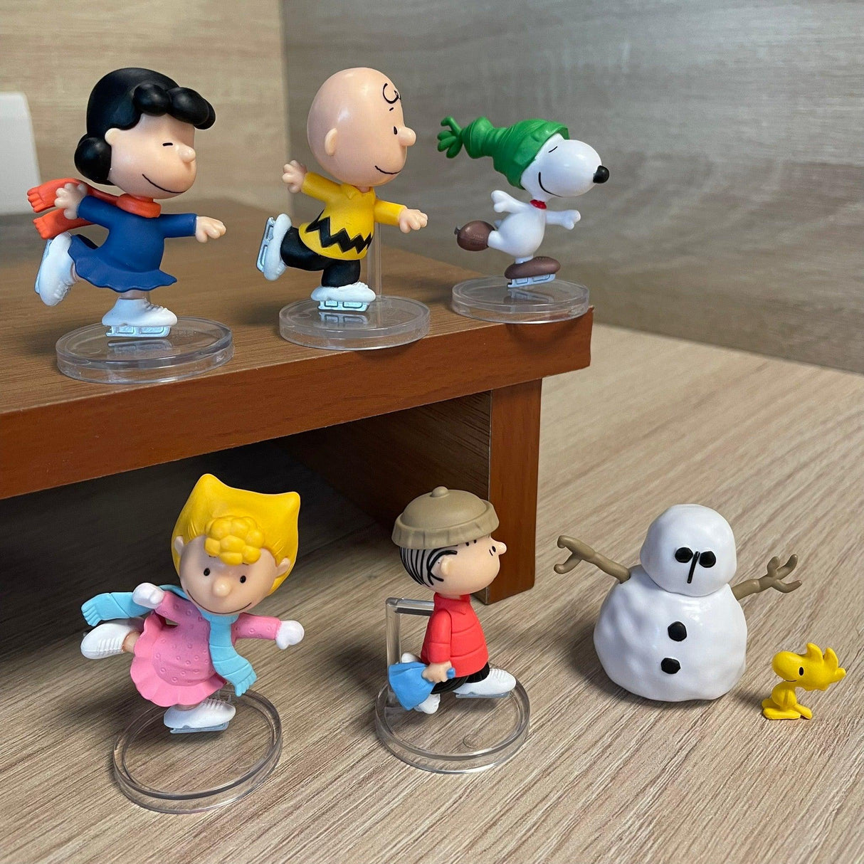 日本 BANDAI 萬代 史努比 排隊扭蛋P5|史努比公仔 蛋糕裝飾 - 富士通販