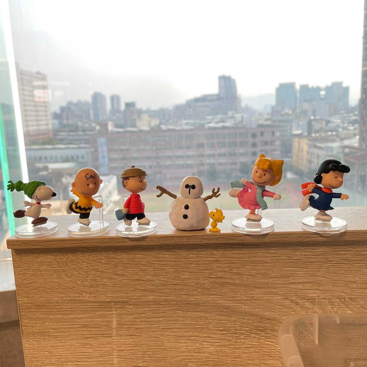 日本 BANDAI 萬代 史努比 排隊扭蛋P5|史努比公仔 蛋糕裝飾 - 富士通販