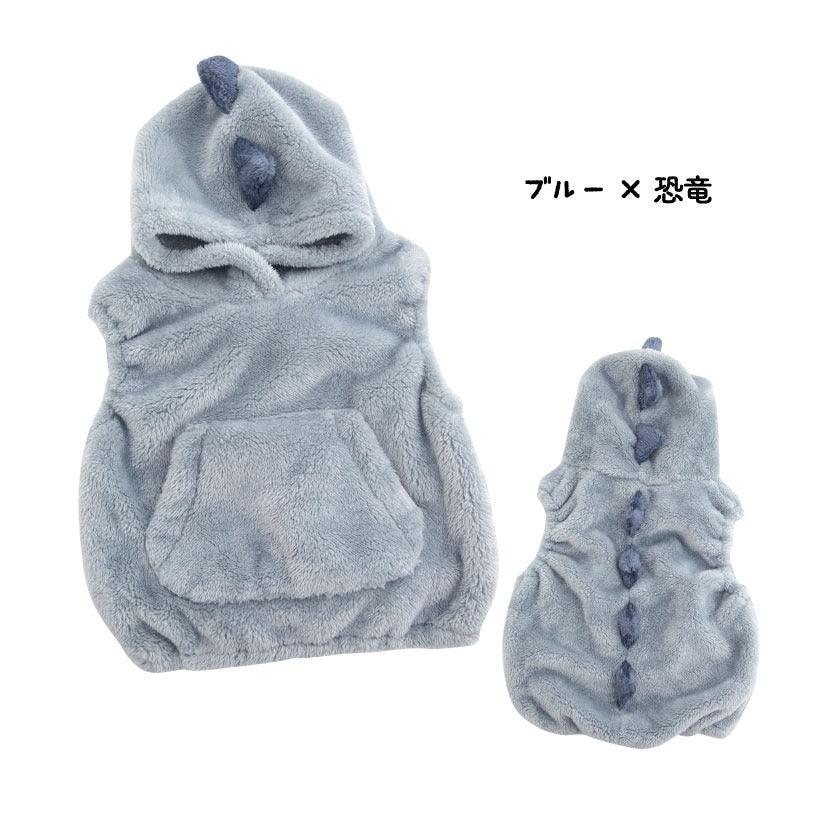 日本 BISQUE 動物造型 柔軟保暖背心|適合2-5歲 - 富士通販