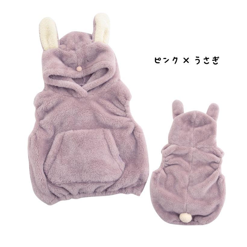 日本 BISQUE 動物造型 柔軟保暖背心|適合2-5歲 - 富士通販