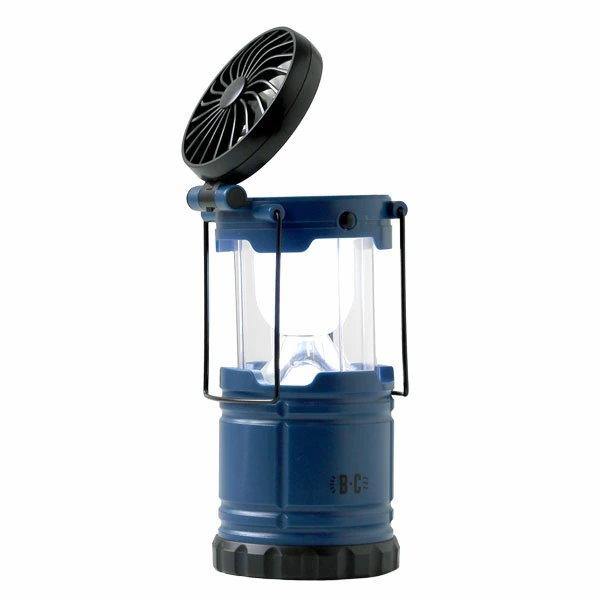 日本 BRIGHT&COOLER 可伸縮LED手提風扇|LED露營燈-五種顏色 - 富士通販