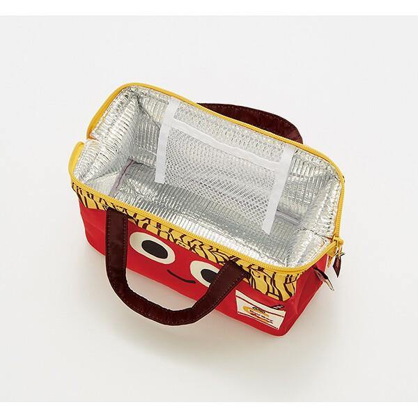 日本 卡通寬口便當袋 Burger Conx薯條 龍貓|保冷保溫 野餐袋 餐袋 - 富士通販