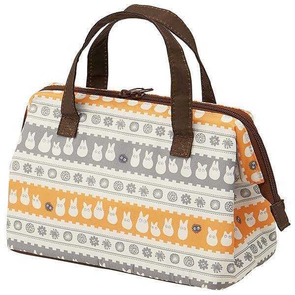 日本 卡通寬口便當袋 Burger Conx薯條 龍貓|保冷保溫 野餐袋 餐袋 - 富士通販