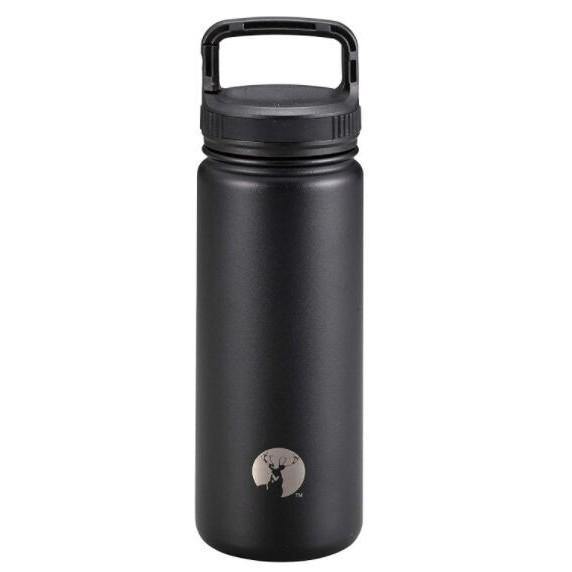 日本Captain Stag鹿牌 露營外出隨行杯|真空保溫瓶 |HD 提把登山扣 500ml-三色可選 - 富士通販