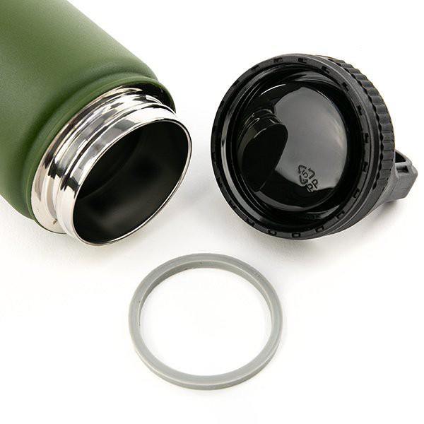 日本Captain Stag鹿牌 露營外出隨行杯|真空保溫瓶 |HD 提把登山扣 500ml-三色可選 - 富士通販