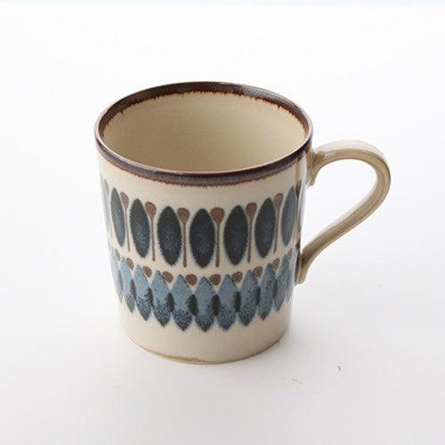 日本製 Clasico 幾何圖案馬克杯|300ml 輕量 - 富士通販