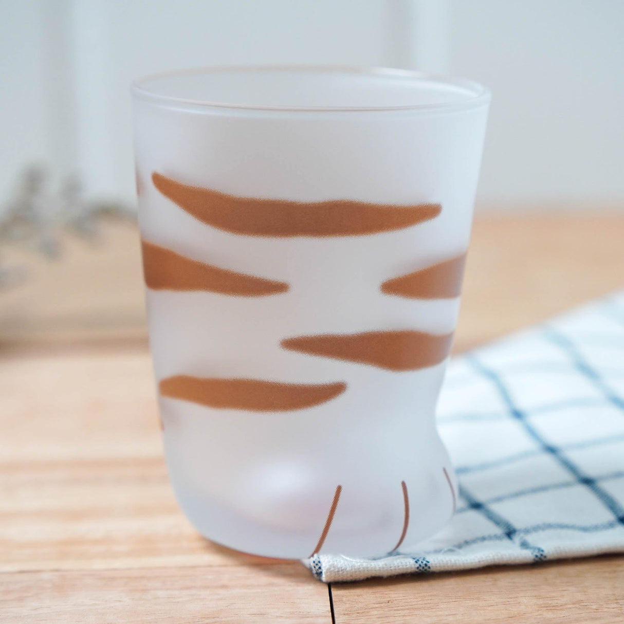 日本Coconeco貓掌玻璃杯|三花貓、橘貓、乳牛貓 - 富士通販