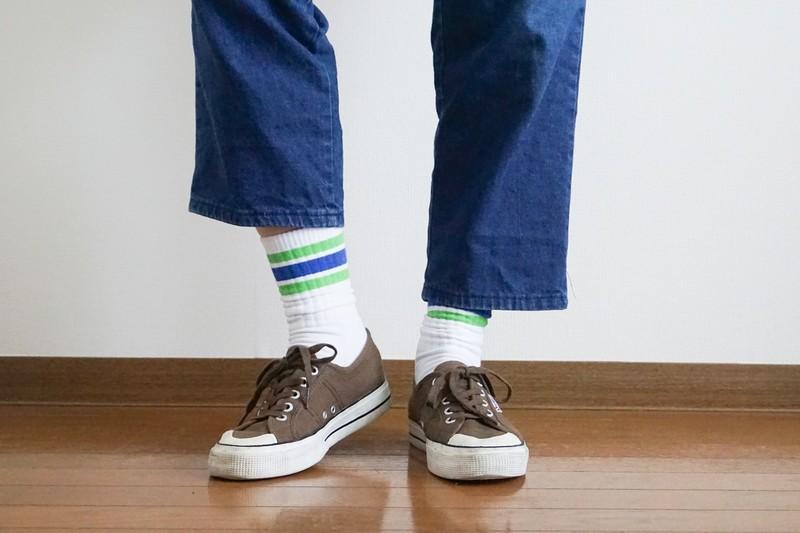 日本全家限定抗菌除臭長襪|Convenience Wear線條襪 - 富士通販