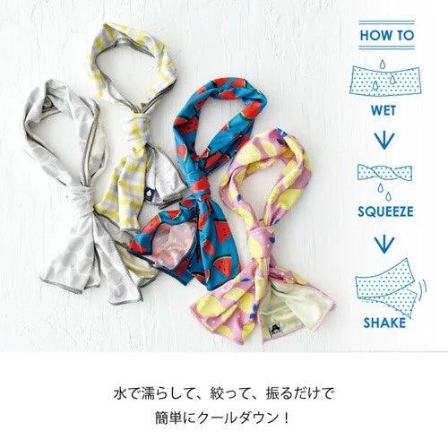 日本 COO.雙面設計涼感巾|防曬 降溫 運動毛巾 - 富士通販