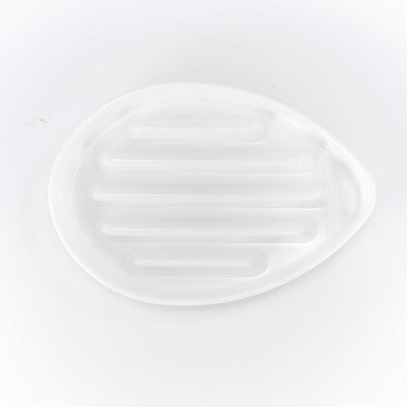 DAIYA自動排水、瀝水肥皂盒|白色款,預防積水、發霉 - 富士通販