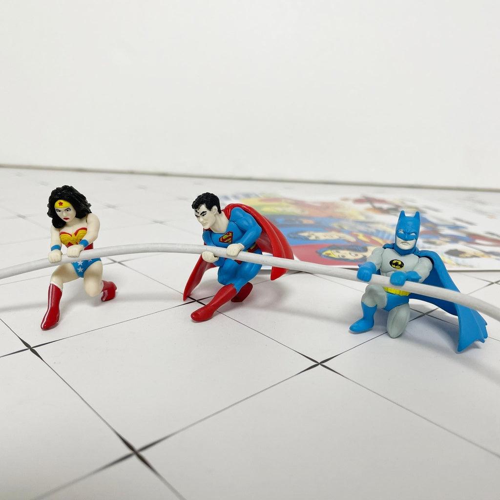 日本 DC 英雄充電線公仔 扭蛋|蝙蝠俠 超人 神力女超人 閃電俠 水行俠 - 富士通販