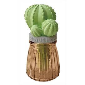 日本 Decole 陶瓷 仙人掌 加濕器|免插電 空氣加濕 居家裝飾 - 富士通販