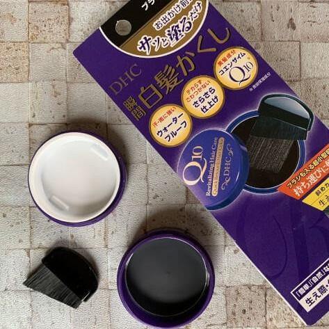 日本DHC Q10染髮餅|烏黑/深棕/淺棕 三色可選 - 富士通販