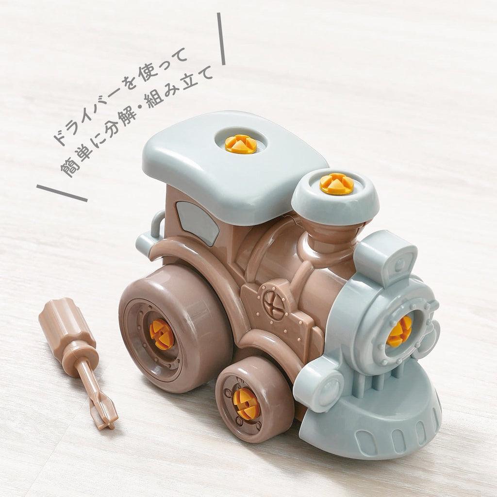 兒童益智DIY玩具|組裝交通工具-越野車/火車/飛機/賽車 - 富士通販