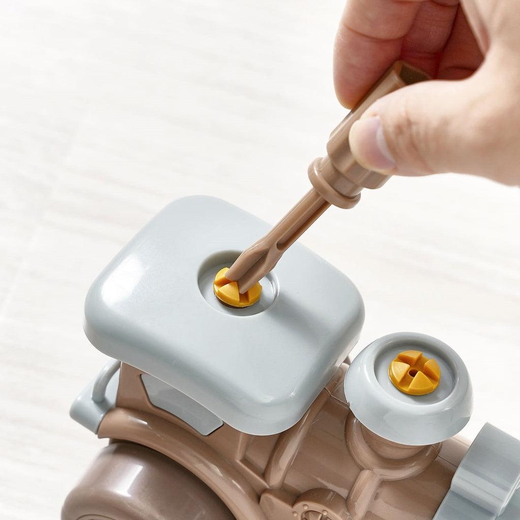 兒童益智DIY玩具|組裝交通工具-越野車/火車/飛機/賽車 - 富士通販