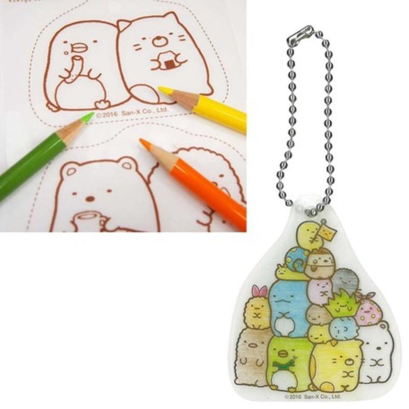 角落生物DIY鑰匙圈|兒童手作玩具,自製吊飾 - 富士通販