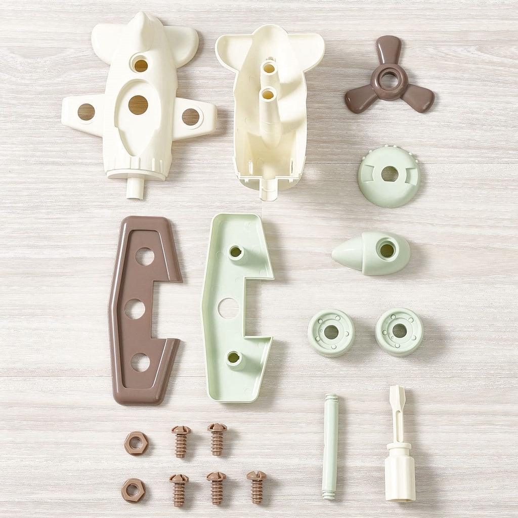 兒童益智DIY玩具|組裝交通工具-越野車/火車/飛機/賽車 - 富士通販