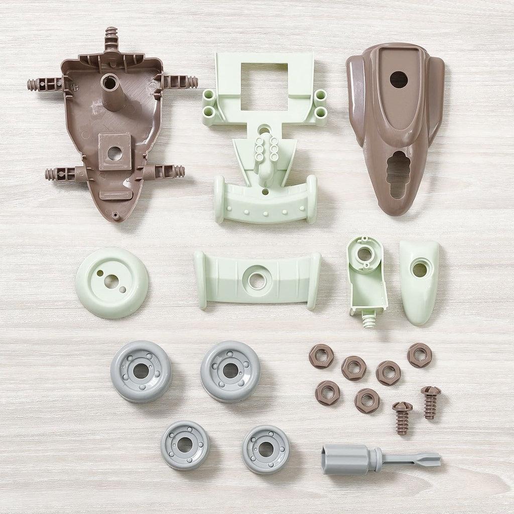 兒童益智DIY玩具|組裝交通工具-越野車/火車/飛機/賽車 - 富士通販