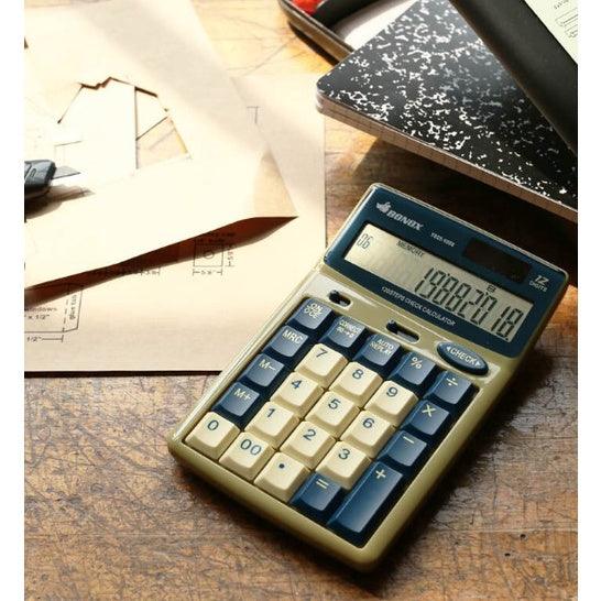 日本 DULTON BONOX 美式復古計算機|工業風 鍵盤按鍵款式 - 富士通販