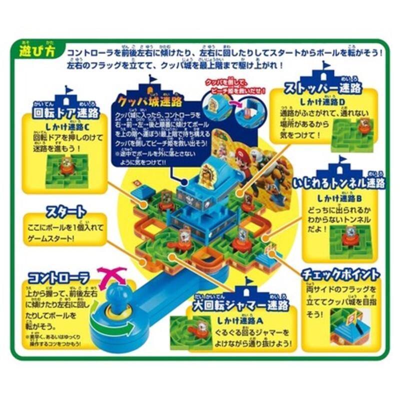 任天堂瑪利歐立體迷宮DX|桌遊派對玩具 - 富士通販
