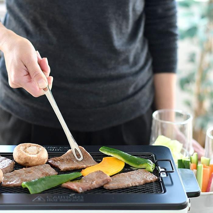 日本製 EBM 江部松商事 不鏽鋼烤肉夾|分菜 分食 烤肉 燒烤 烘焙 - 富士通販