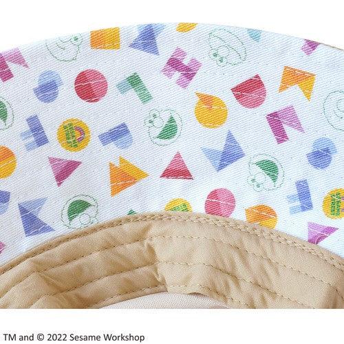 日本 芝麻街 Elmo 遮陽帽 漁夫帽|防曬遮脖片 防風繩設計 - 富士通販