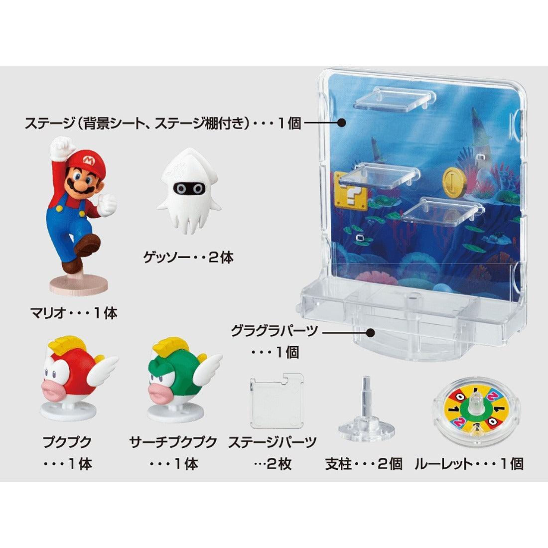 日本 EPOCH 瑪利歐舞台平衡遊戲|沙漠 水下 空中 - 富士通販