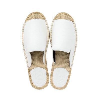 日本Espa Espa 室內拖鞋|室內拖鞋 拖鞋 草蓆鞋 白色 金色 咖啡 黑 - 富士通販