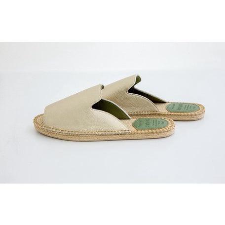 日本Espa Espa 室內拖鞋|室內拖鞋 拖鞋 草蓆鞋 白色 金色 咖啡 黑 - 富士通販