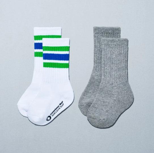 FamilyMart爆款 全家兒童襪|一組兩入 抗菌 厚底 - 富士通販