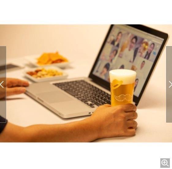 日本GENTLE BEER泡沫啤酒杯|父親節禮物,領結眼鏡造型 - 富士通販