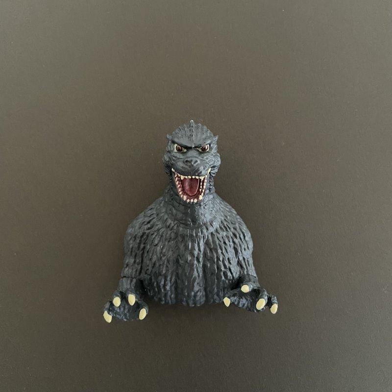 日本直送 正版Godzilla哥吉拉磁鐵 招福哥吉拉 鑰匙圈|強力磁鐵掛勾 千禧 基多拉 黑多拉 - 富士通販