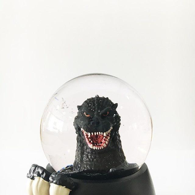 日本限定GODZILLA哥吉拉雪球|雪花水晶球擺飾 - 富士通販