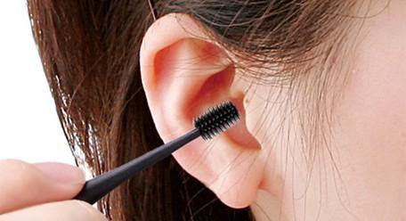 日本Green Bell雙頭矽膠螺旋掏耳棒|符合人體工學挖耳棒 - 富士通販