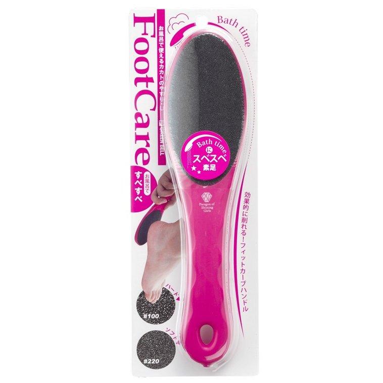 韓國製GREEN BELL綠鐘足部去角質棒|雙面腳皮搓棒,腳部專用去角質 - 富士通販