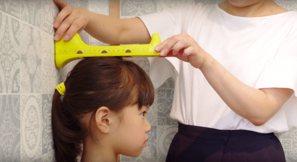 Hashy 長頸鹿身高尺|自動感應,電子身高測量器 - 富士通販