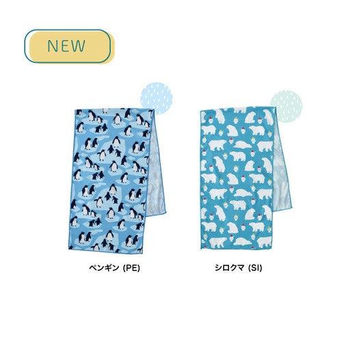 日本 HELLO BEAR 涼感毛巾|企鵝 北極熊 - 富士通販