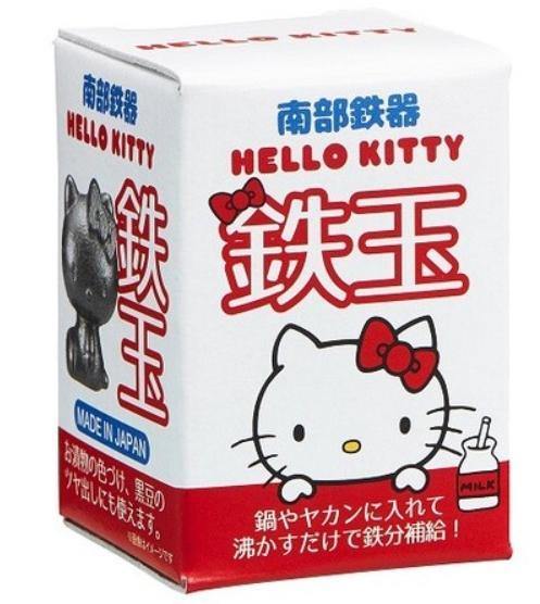 南部鐵器HELLO KITTY 鐵玉子|日本工藝名產會溶出鐵質 - 富士通販