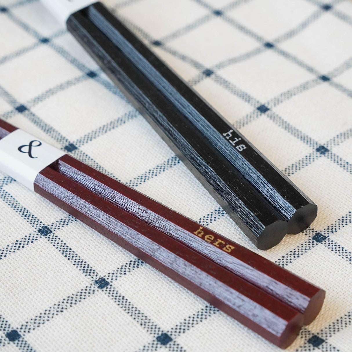 his and hers|日本製情侶筷子禮盒 - 富士通販