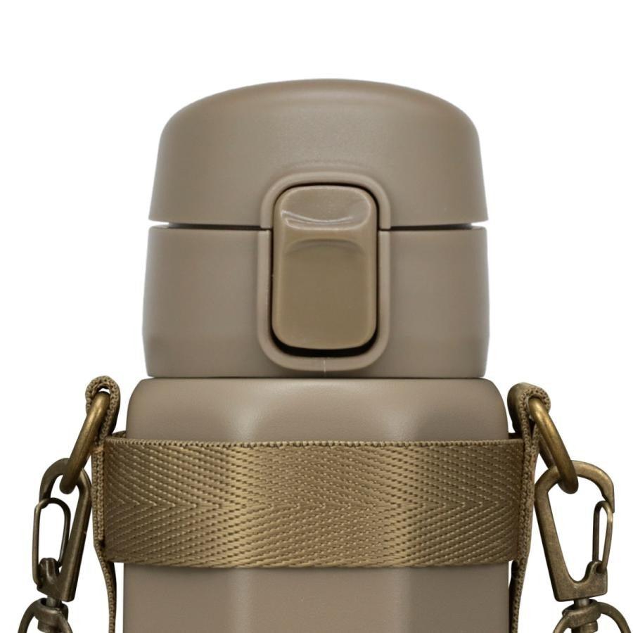 日本 holms 輕型八角 保冷 保溫瓶 附提帶|保冷 保溫 彈蓋保溫瓶 - 富士通販