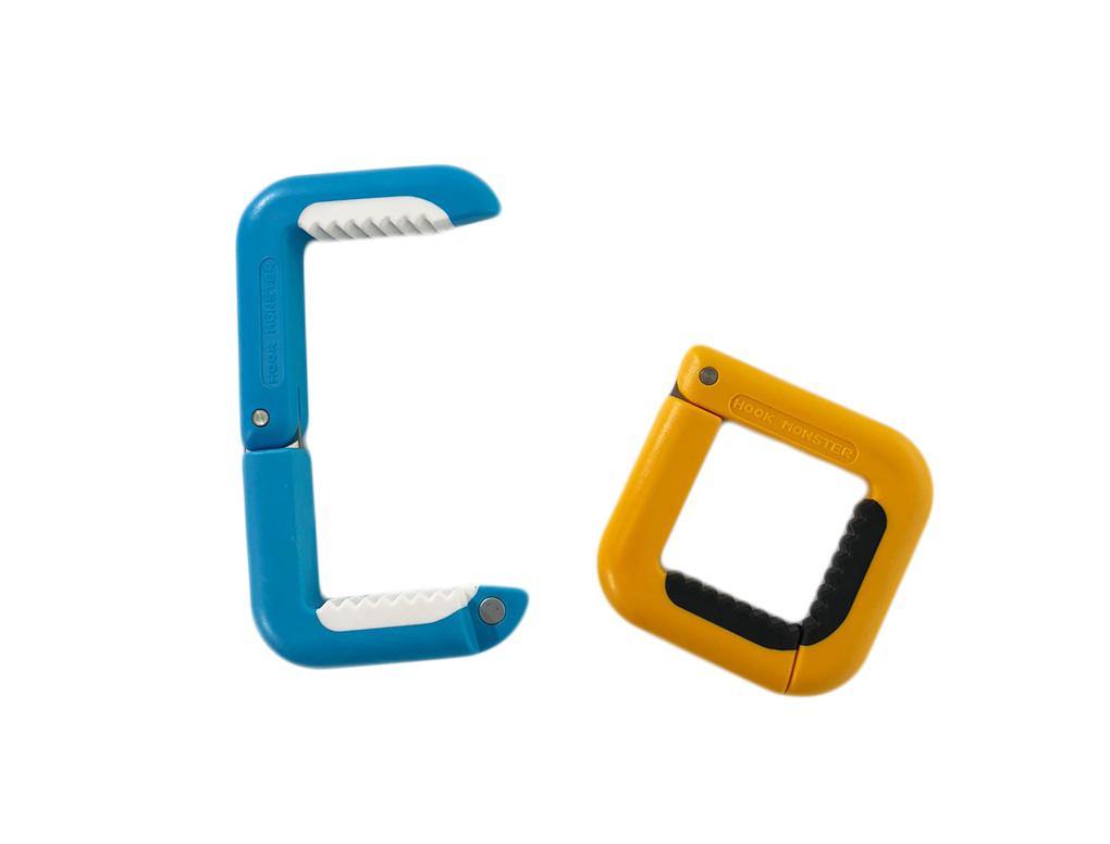 HOOK MONSTER桌邊掛勾|掛包勾,磁性吸附、雙邊防滑,乘載12kg - 富士通販