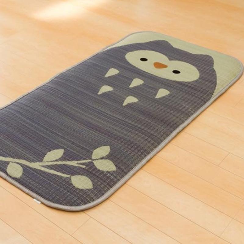 池彥IKEHIKO兒童草蓆70x140cm午睡墊(貓頭鷹/柴犬)|遊戲墊、嬰兒床墊 - 富士通販